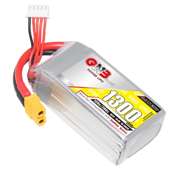 GAONENG GNB 1300MAH 14,8 V 4S 100C XT60 RC LiPo-Batterie drohne FPV Graphen LiPo 180-330mm Bürstenloses FPV 5 bis 6 Zoll Drohne GEPRC